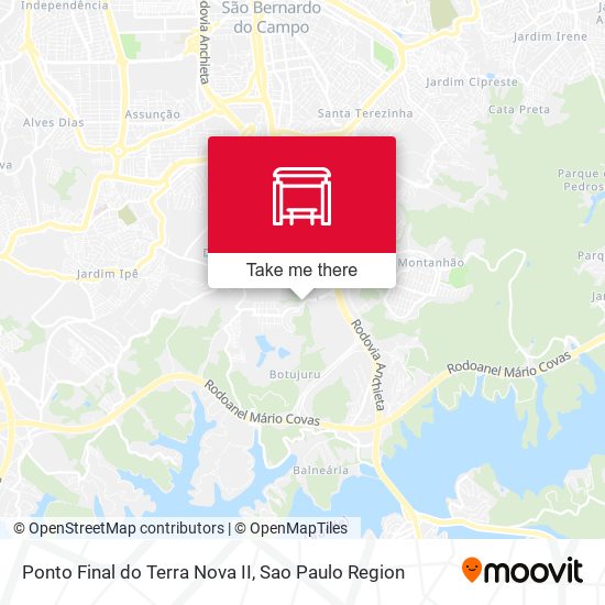 Ponto Final do Terra Nova II map