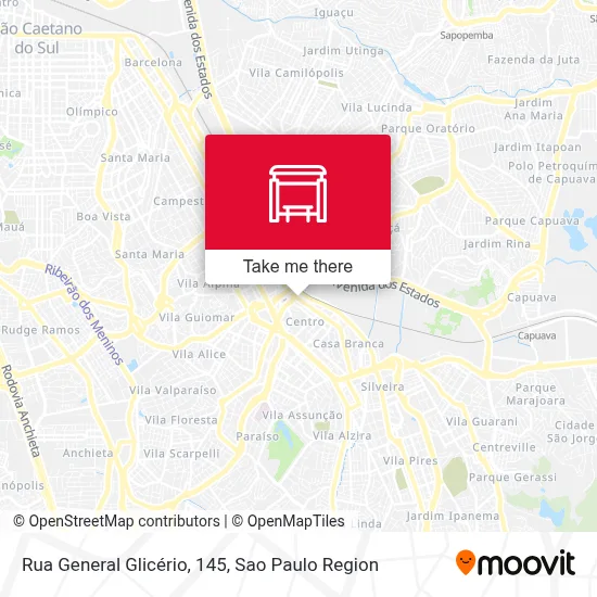Rua General Glicério, 145 map