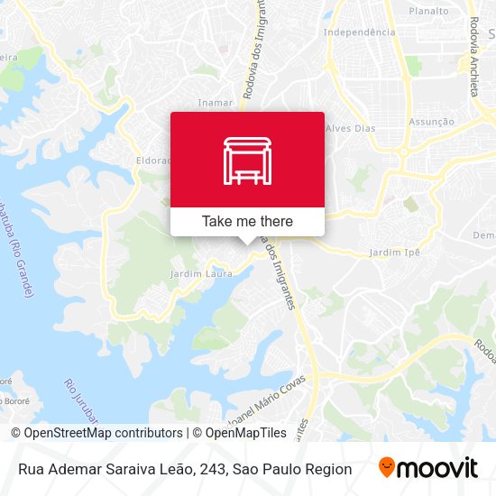 Rua Ademar Saraiva Leão, 243 map