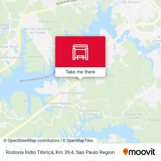 Rodovia Índio Tibiriçá, Km 39,4 map
