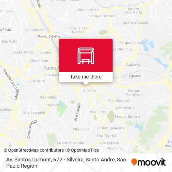 Av. Santos Dumont, 672 - Silveira, Santo André map