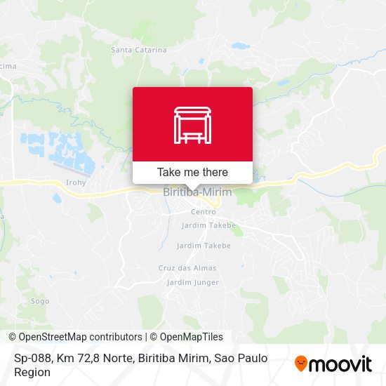 Sp-088, Km 72,8 Norte, Biritiba Mirim map