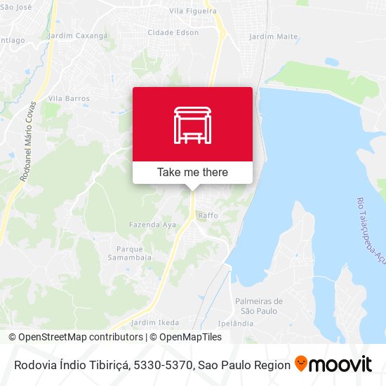 Rodovia Índio Tibiriçá, 5330-5370 map