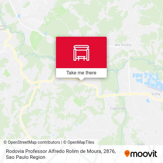 Rodovia Professor Alfredo Rolim de Moura, 2876 map