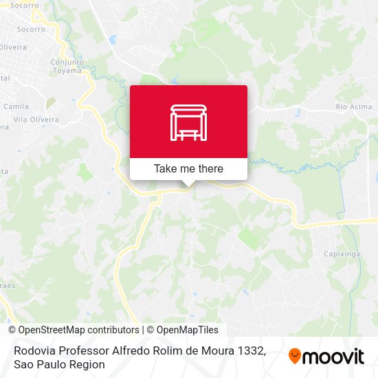 Rodovia Professor Alfredo Rolim de Moura 1332 map