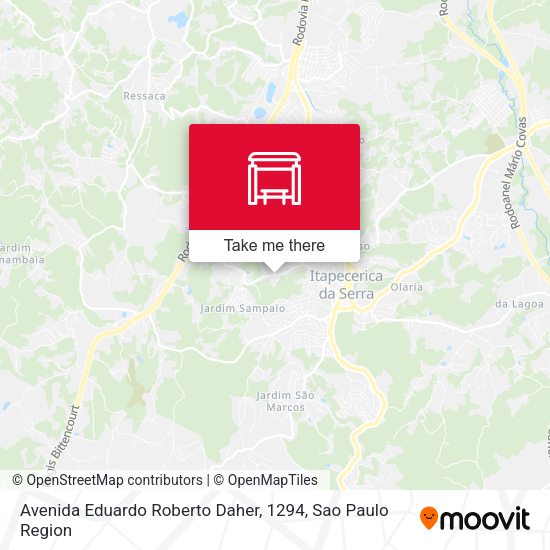 Avenida Eduardo Roberto Daher, 1294 map