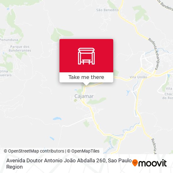 Avenida Doutor Antonio João Abdalla 260 map