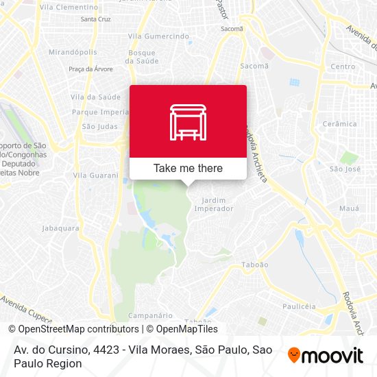Av. do Cursino, 4423 - Vila Moraes, São Paulo map