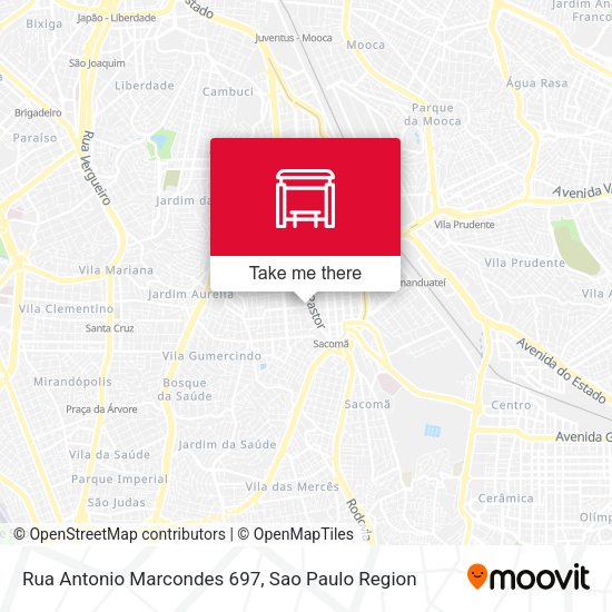 Rua Antonio Marcondes 697 map
