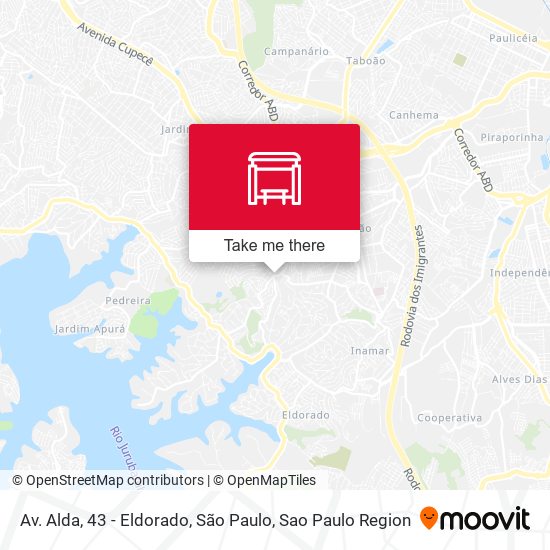 Av. Alda, 43 - Eldorado, São Paulo map
