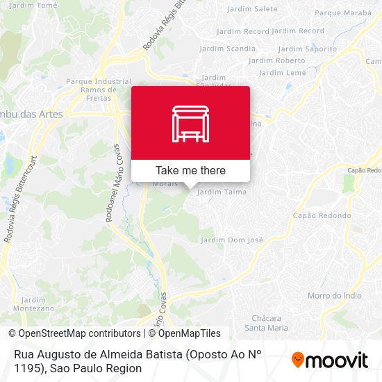 Rua Augusto de Almeida Batista (Oposto Ao Nº 1195) map