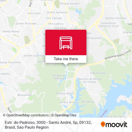 Estr. do Pedroso, 3000 - Santo André, Sp, 09132, Brasil map