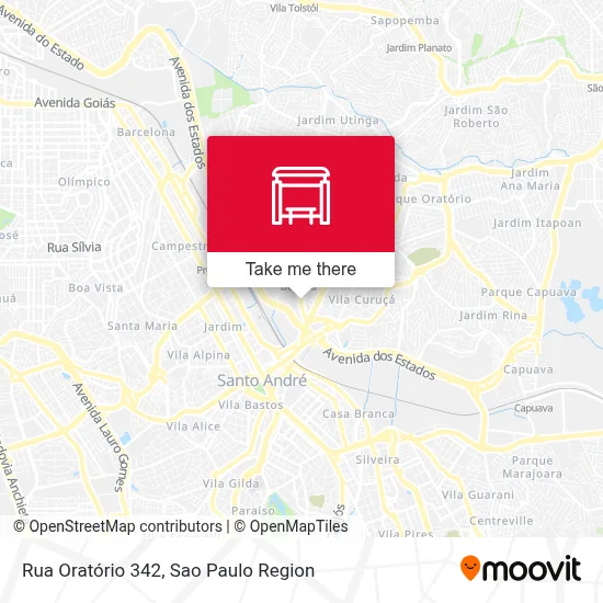 Rua Oratório 342 map