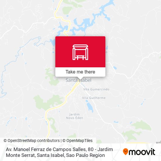 Av. Manoel Ferraz de Campos Salles, 80 - Jardim Monte Serrat, Santa Isabel map