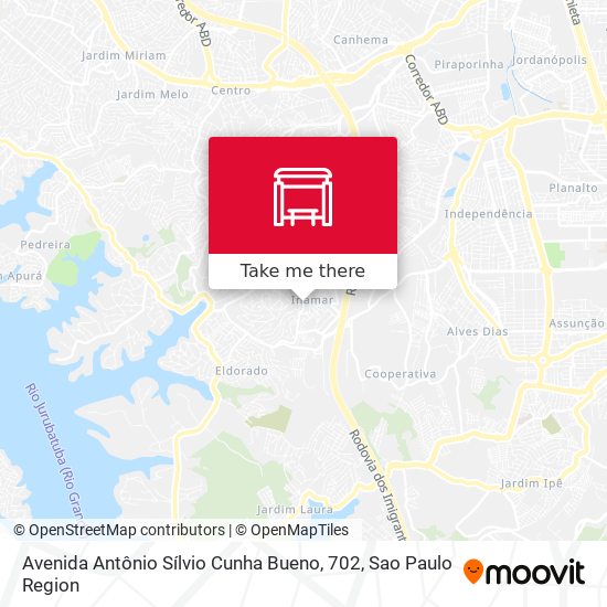 Mapa Avenida Antônio Sílvio Cunha Bueno, 702