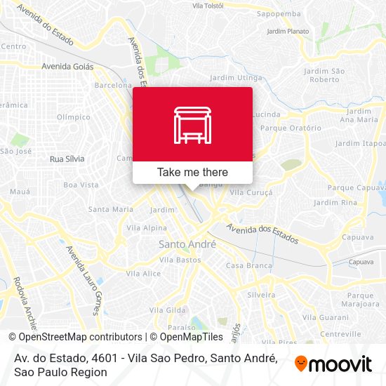 Av. do Estado, 4601 - Vila Sao Pedro, Santo André map