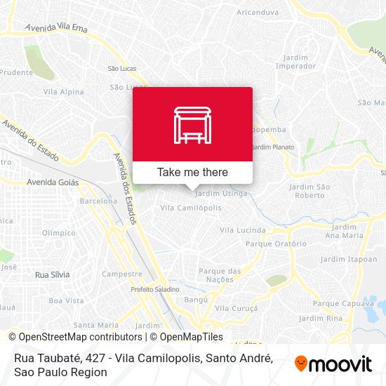 Rua Taubaté, 427 - Vila Camilopolis, Santo André map