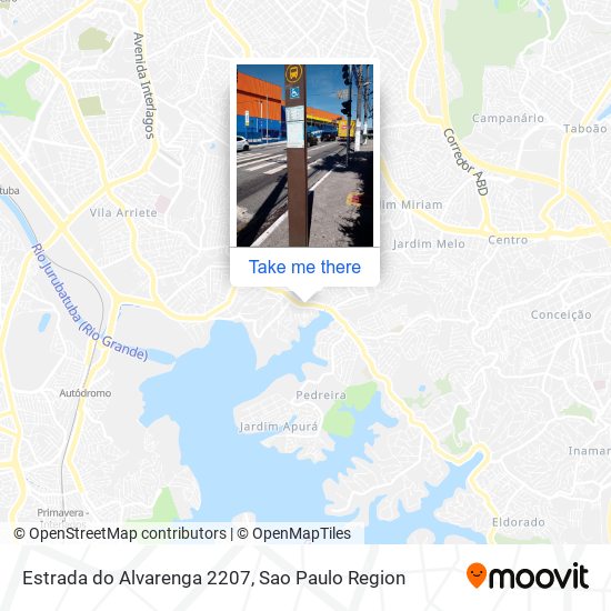 Estrada do Alvarenga 2207 map