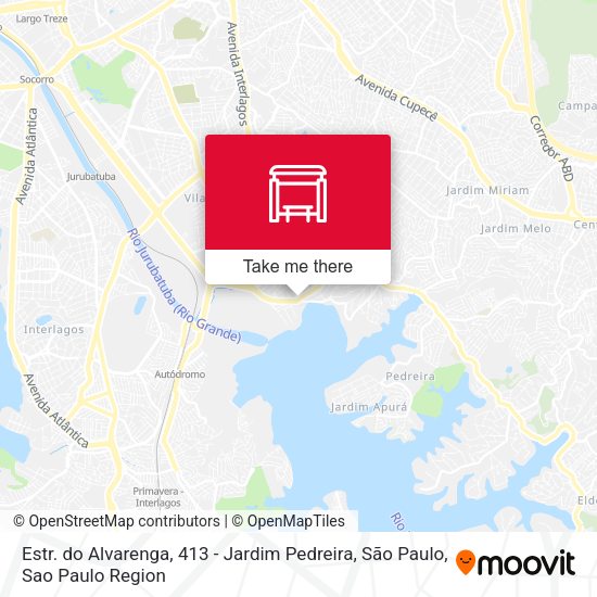 Estr. do Alvarenga, 413 - Jardim Pedreira, São Paulo map