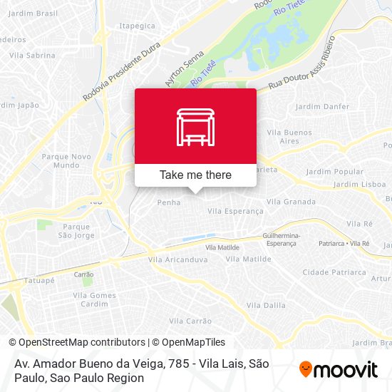 Av. Amador Bueno da Veiga, 785 - Vila Lais, São Paulo map