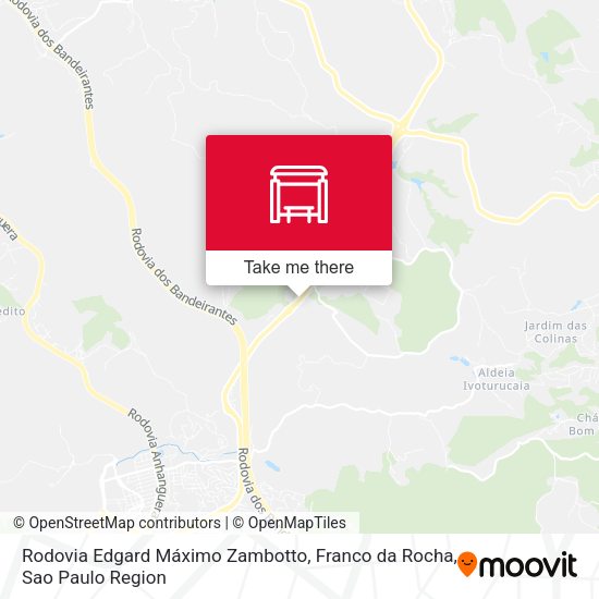 Rodovia Edgard Máximo Zambotto, Franco da Rocha map