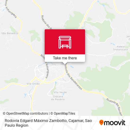 Rodovia Edgard Máximo Zambotto, Cajamar map
