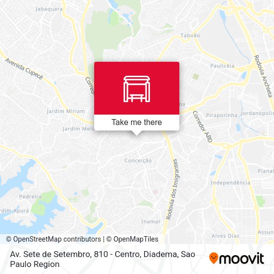 Av. Sete de Setembro, 810 - Centro, Diadema map