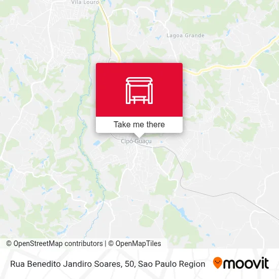 Rua Benedito Jandiro Soares, 50 map