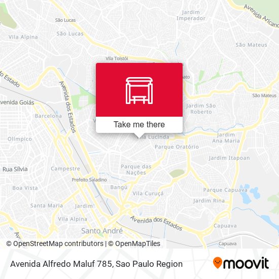 Avenida Alfredo Maluf 785 map