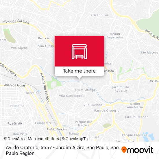 Av. do Oratório, 6557 - Jardim Alzira, São Paulo map