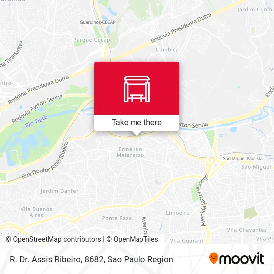 R. Dr. Assis Ribeiro, 8682 map