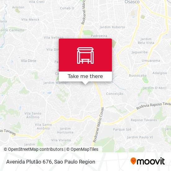 Avenida Plutão 676 map