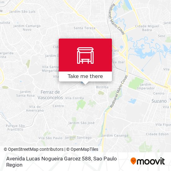 Avenida Lucas Nogueira Garcez 588 map