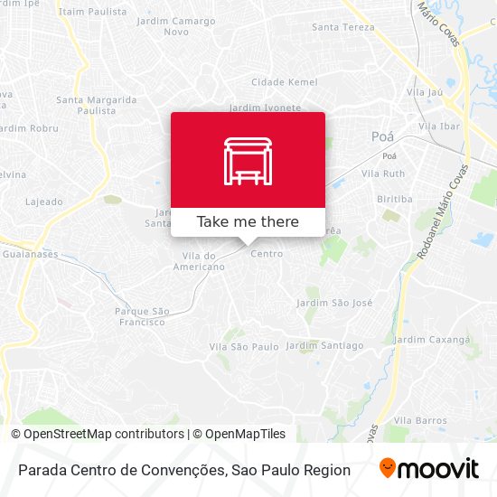 Parada Centro de Convenções map