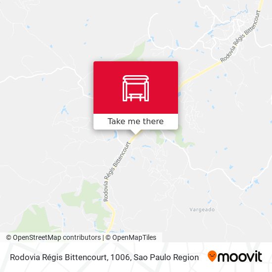 Rodovia Régis Bittencourt, 1006 map