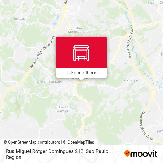 Rua Miguel Rotger Domingues 212 map