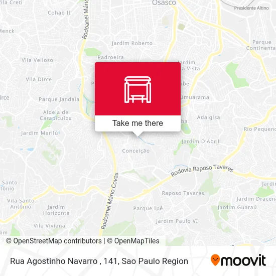 Rua Agostinho Navarro , 141 map