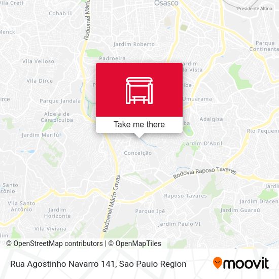 Rua Agostinho Navarro  141 map