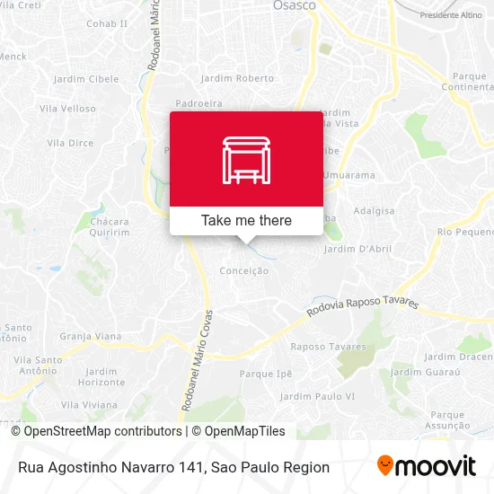 Rua Agostinho Navarro  141 map