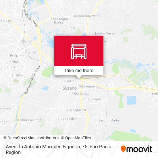 Mapa Avenida Antônio Marques Figueira, 75