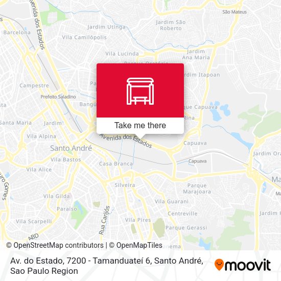 Av. do Estado, 7200 - Tamanduateí 6, Santo André map
