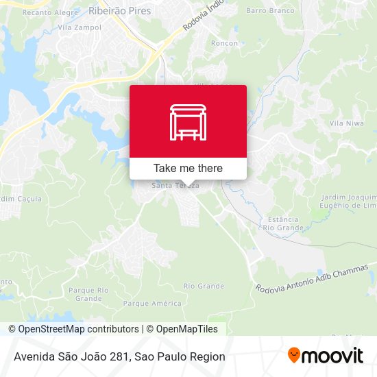 Avenida São João 281 map