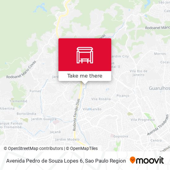 Avenida Pedro de Souza Lopes 6 map