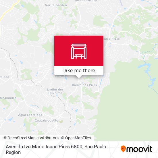 Avenida Ivo Mário Isaac Pires 6800 map