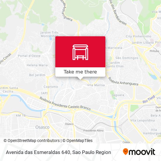 Avenida das Esmeraldas 640 map