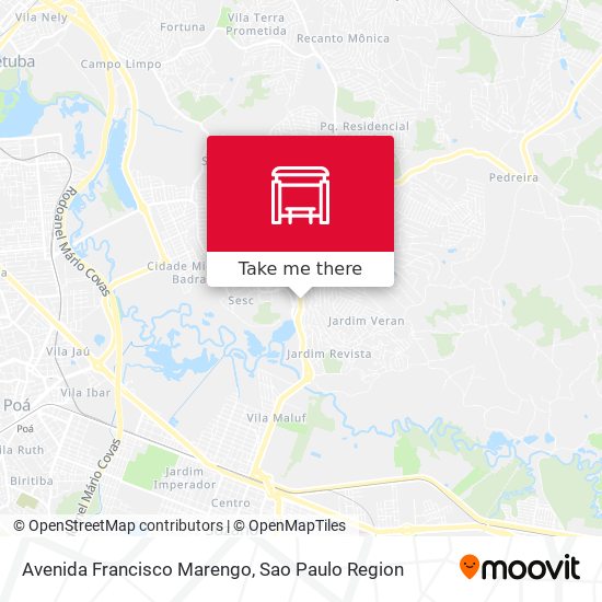 Avenida Francisco Marengo map