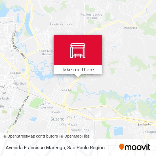Avenida Francisco Marengo map