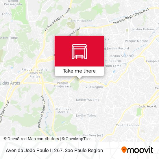 Avenida João Paulo II 267 map