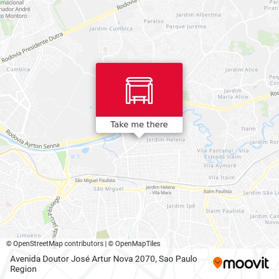 Avenida Doutor José Artur Nova 2070 map