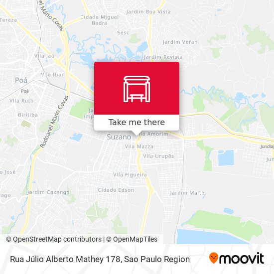 Rua Júlio Alberto Mathey 178 map